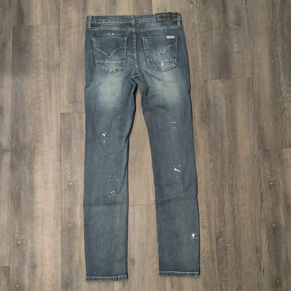 Hudson Boys Kaite Paint Splatter Destroyed Slim Jean - Picture 6 of 6